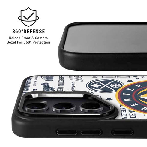 NBA Denver Nuggets Historic Blast Galaxy S25 Kickstand Case